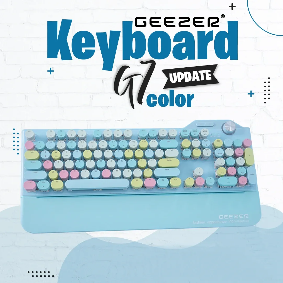 Bàn phím gaming 3 chế độ GEEZER G7