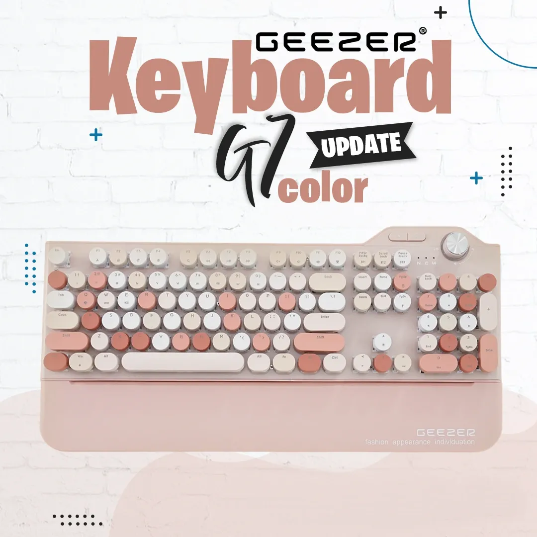 Bàn phím gaming 3 chế độ GEEZER G7