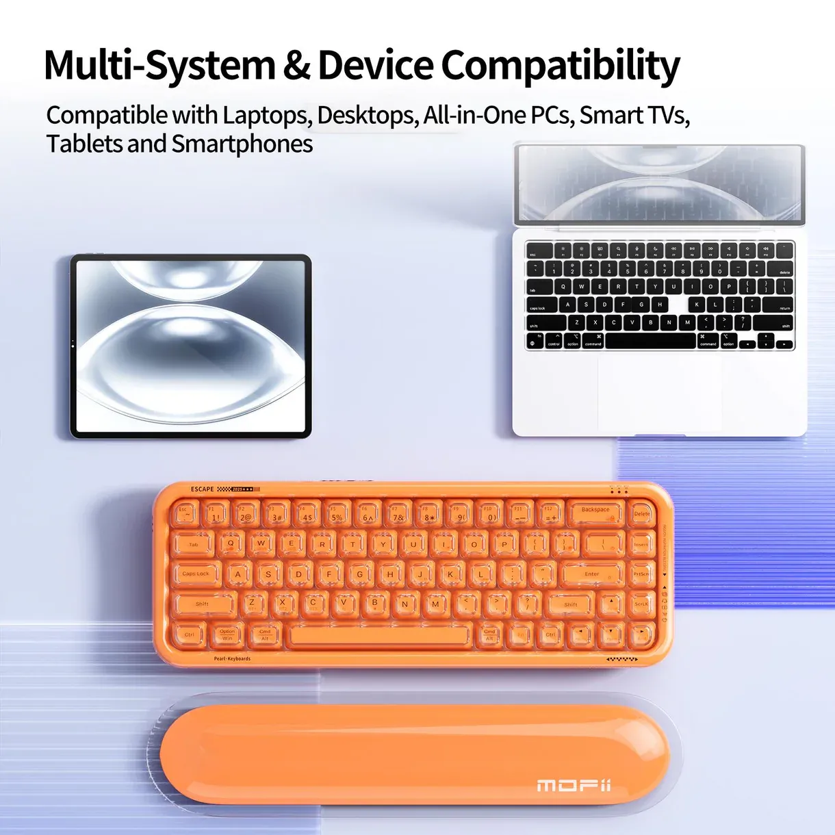 Bàn phím giả cơ Tri-Mode MOFII PEARL