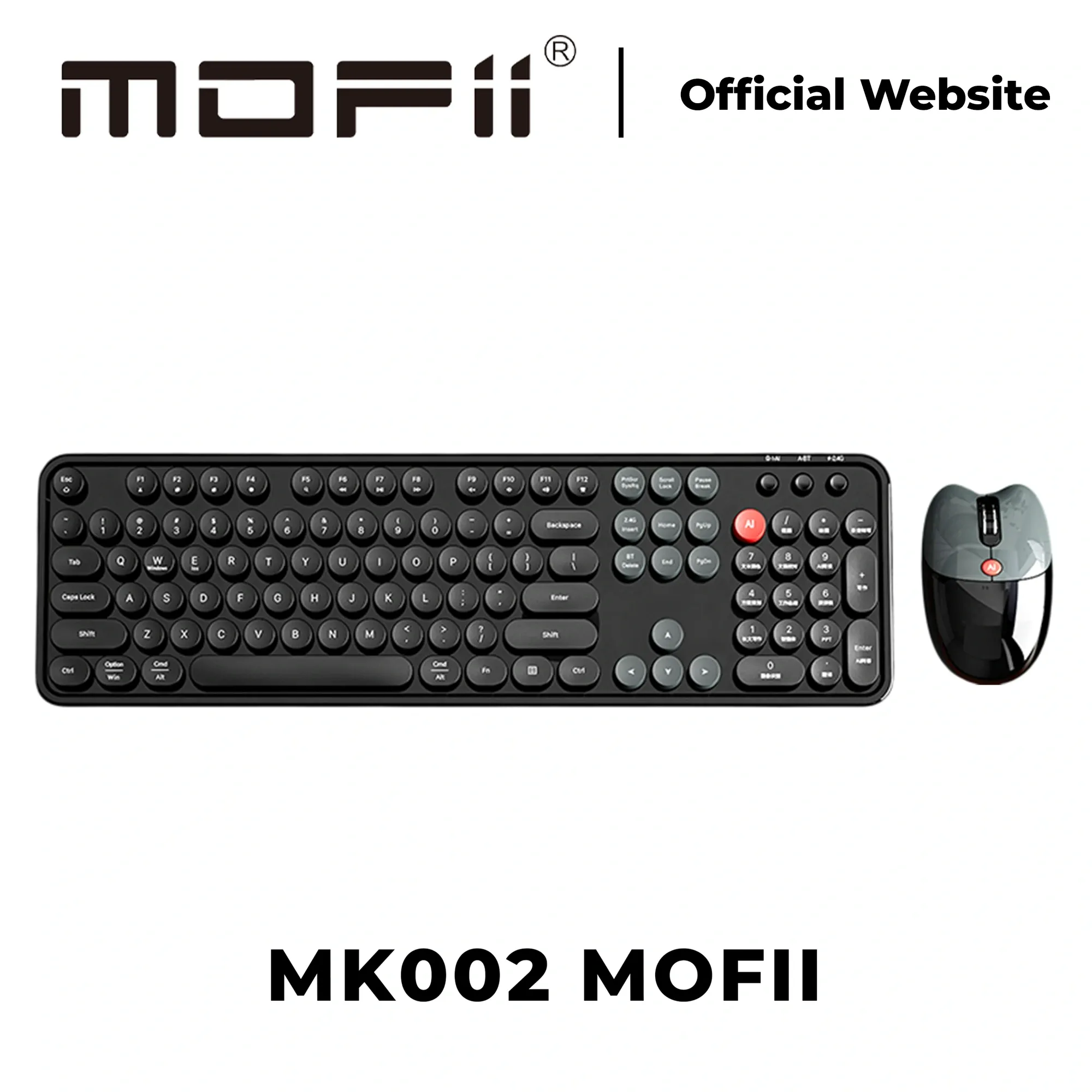 Bàn phím và chuột không dây MOFII MK002