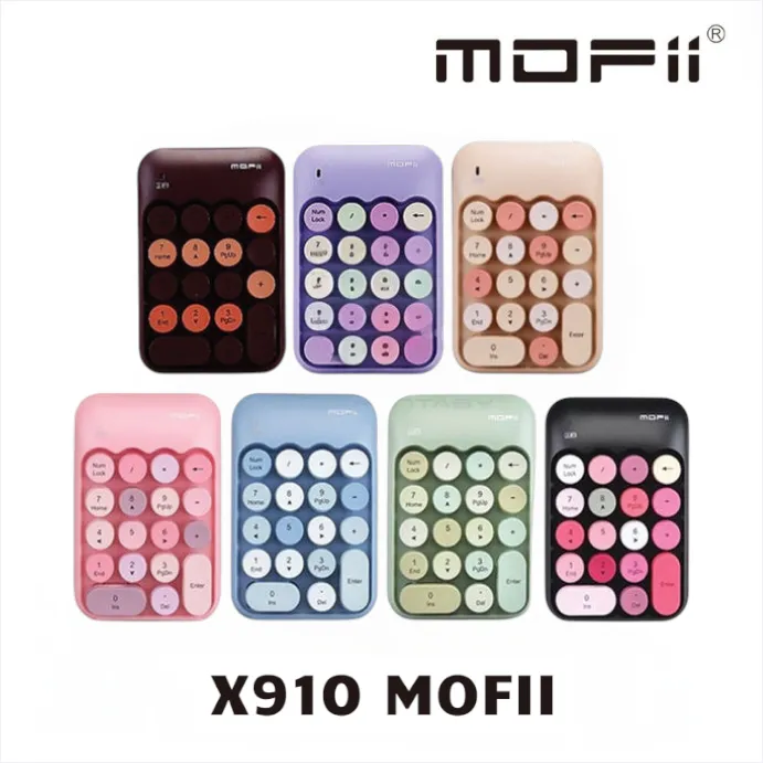 Bàn phím số không dây 2.4Ghz MOFII X910