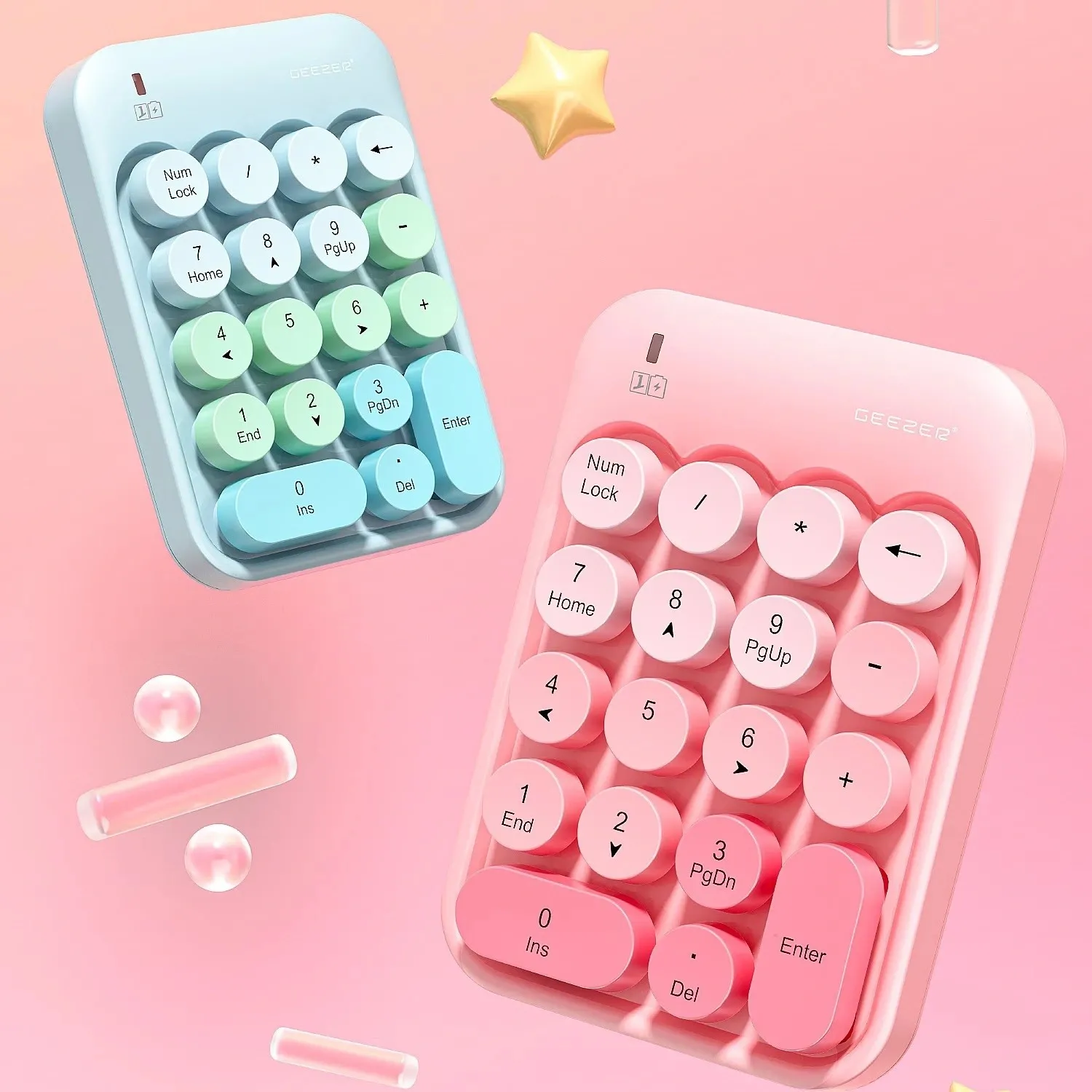 Bàn phím số không dây GEEZER Z5