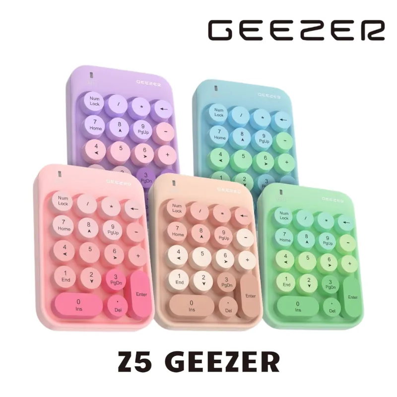 Bàn phím số không dây 2.4Ghz GEEZER Z5