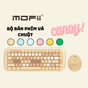 Bàn phím và chuột không dây MOFII Candy Mixed
