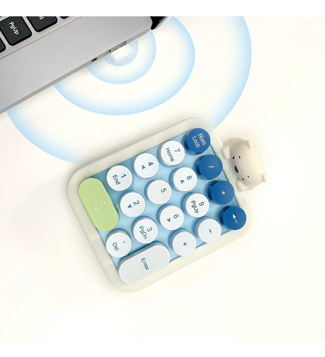 Bàn phím số không dây 2 màu MOFII 520 - Hình ảnh 6