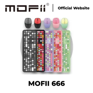 Bàn phím và chuột không dây colorfull MOFII 666